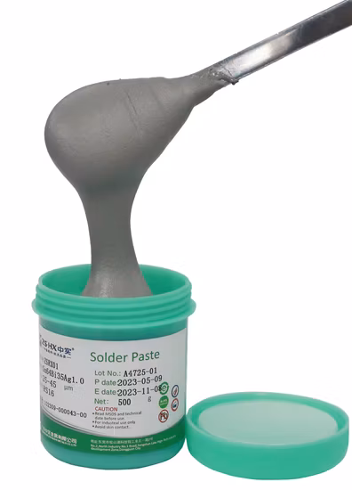 Sn43pb43bi14 Pasta de solda com núcleo de estanho e chumbo para material de soldagem