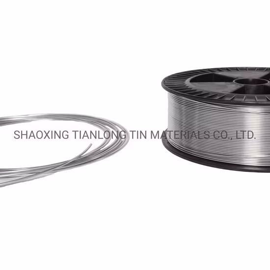 SZSC-5 Sn55% boa soldabilidade, fio de pulverização de metal sem chumbo para superfície de capacitor de filme