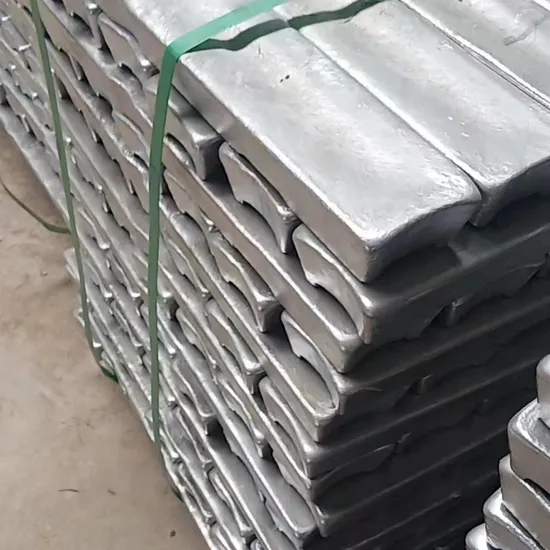 Peça especial de zinco China Prata Branco Aparência de lingote de zinco de alta qualidade Amostra de fábrica disponível BS ASTM AISI Prata Branco lingotes de zinco Preço de metal