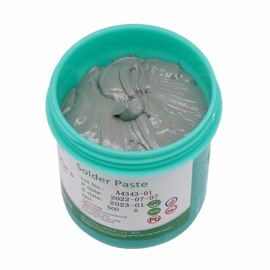 Pasta de solda sem chumbo Sn95.8AG3.5cu0.7bi3-X para material de solda