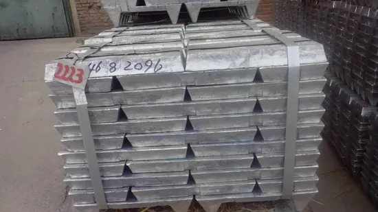 Preço competitivo lingote de estanho puro a granel e lingote de chumbo 99,994%