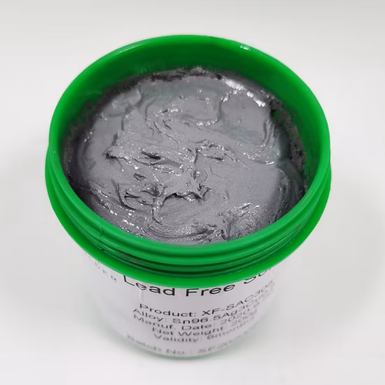 Fluxo de pasta de solda macia
