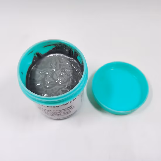 RoHS Baixa Temperatura Baixo Ponto de Fusão Não Limpa Pasta de Solda Sem Chumbo Sn42bi58