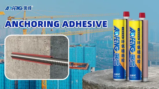 Chemical Bolt Epoxy Anchor Adhesive