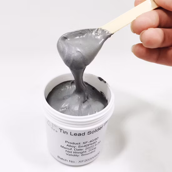 Dongguan Amtech Senju Leaded Tin Solder Paste 63/37