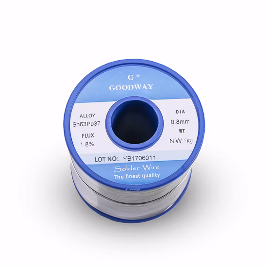 Sn63pb37 High Purity Melting Point 0.8mm Lead Solder Wire