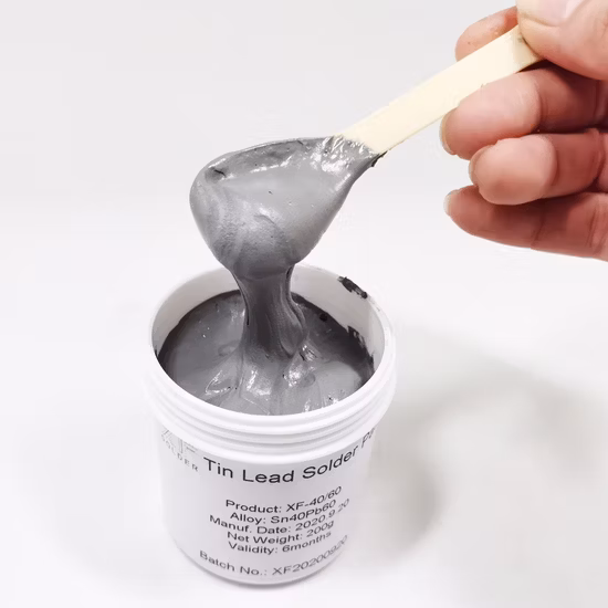No Clean Sn40pb60 Leaded Tin Lead Solder Paste 40 60