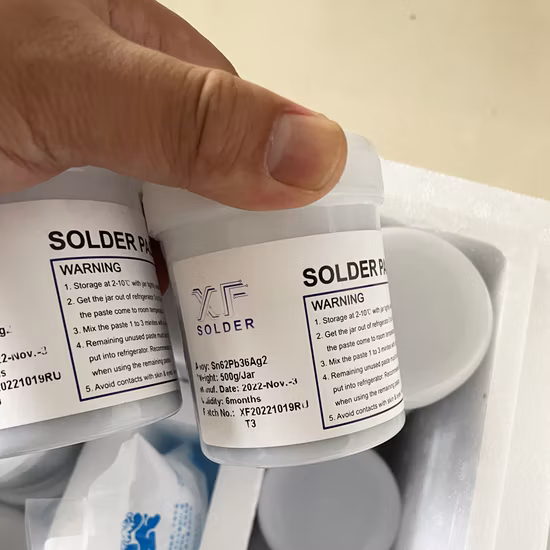 Best Type 5 No Clean Rosin Flux Paste BGA Liquid Leaded Tin Lead Solder Paste for SMD Electronics
