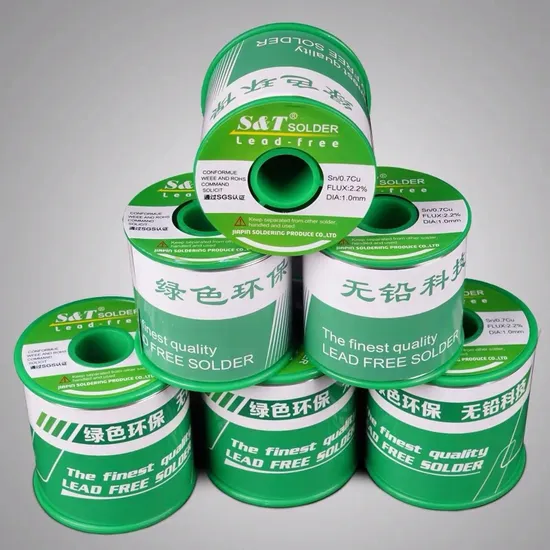 Sn63pb37 High Purity Melting Point 0.8mm Lead Solder Wire