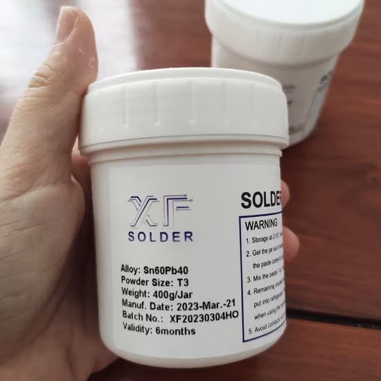 No Clean Sn40pb60 Leaded Tin Lead Solder Paste 40 60