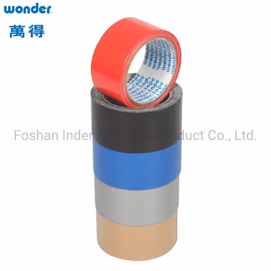 Good Quality Economy Grade Hot Melt Duct Tape-Wonder Brand Self-Adhesive