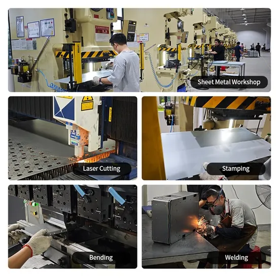 Factory Supply Sheet Metal Parts Customized Metal Stamping Parts Fabrication