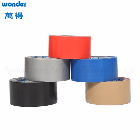 Good Quality Economy Grade Hot Melt Duct Tape-Wonder Brand Self-Adhesive