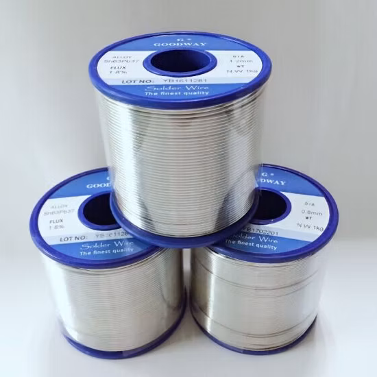 Sn63pb37 High Purity Melting Point 0.8mm Lead Solder Wire