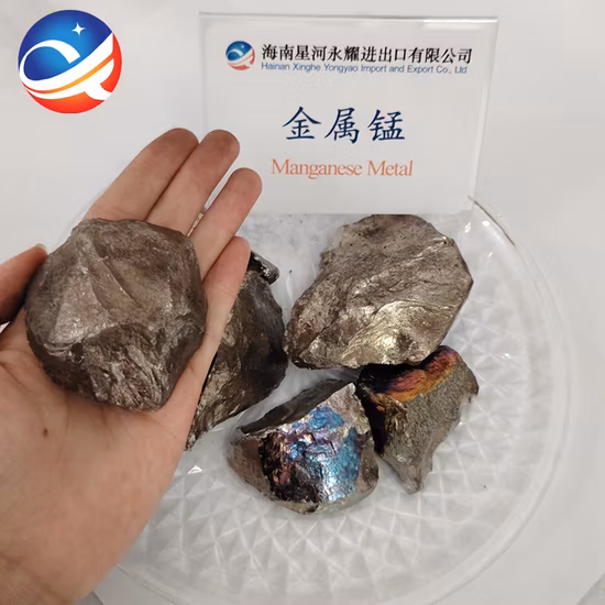 China Origin 95% Manganese Metal Lumps Used in Special Steel
