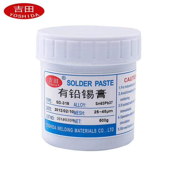 Lead Free Silver Tin Solder Paste 500g