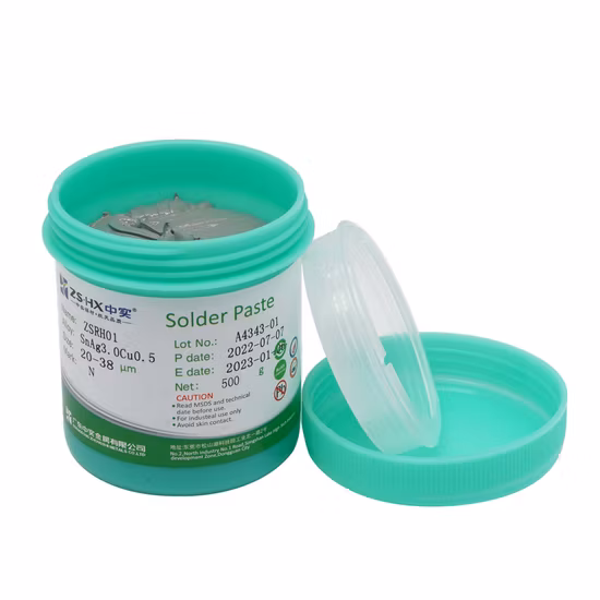 Sn0.3AG0.7cu Alta qualidade estanho chumbo prata pasta de solda fluxo para PCB SMD LED